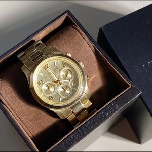Michael Kors Gold Chronograph Watch
